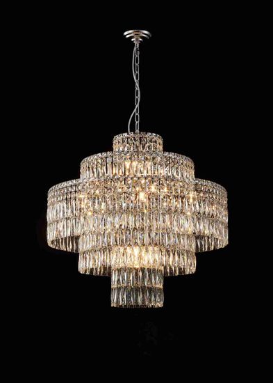 M32-ф800*H720 CHROME (1) Люстра в 2-х коробках NW