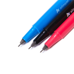 Набор гелевых ручек Alingar, 10 цветов, 0,4мм, цветной, треугольный пластиковый корпус, ассорти, ПВХ чехол, европодвес