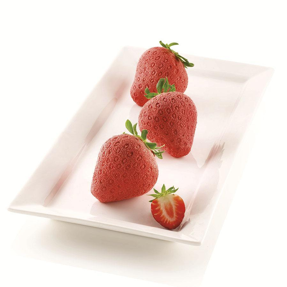 Силиконовая форма FRAGOLE E PANNA Silikomart, Италия