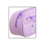 Пенал-косметичка Basir без наполнения, 23*8*5,5 см, серия "Cot coffee", 2 отделения на молнии