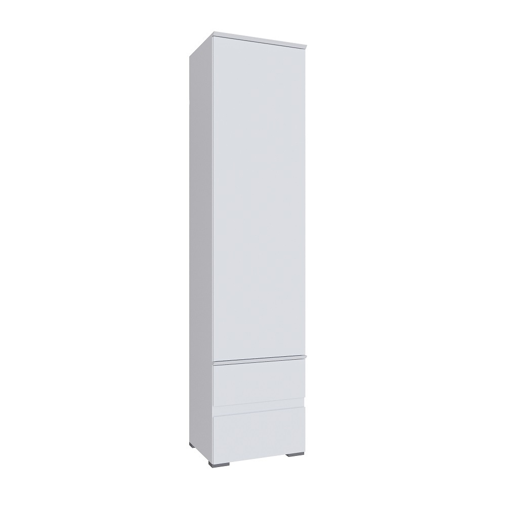 Шкаф-пенал Плейона закрытый, белый