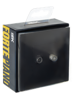 FORTE&PIANO Розетка двойная TV+SAT FP138 черный IEK