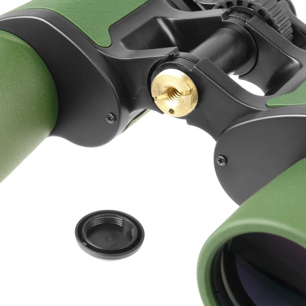 Бинокль Veber TITAN 8x42WP - крупный план окуляров и механизма настройки