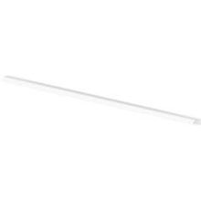 Ручка-профиль накладная L.796мм, отделка белый бархат (матовый)