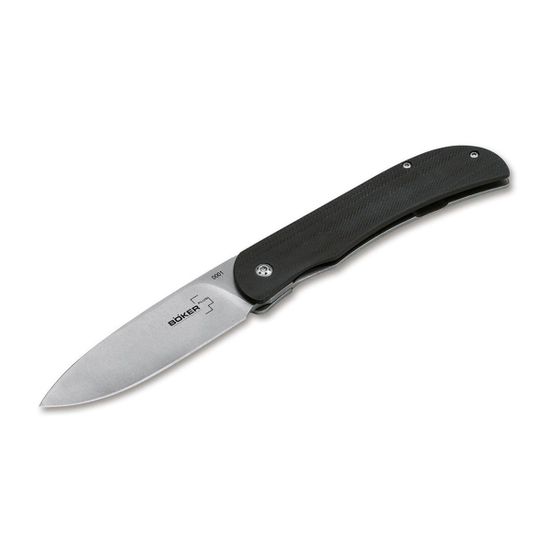 Складной нож Boker 01BO137 Exskelibur I Framelock Steel c клинком из стали D2, рукоять G10 / Stainless Steel