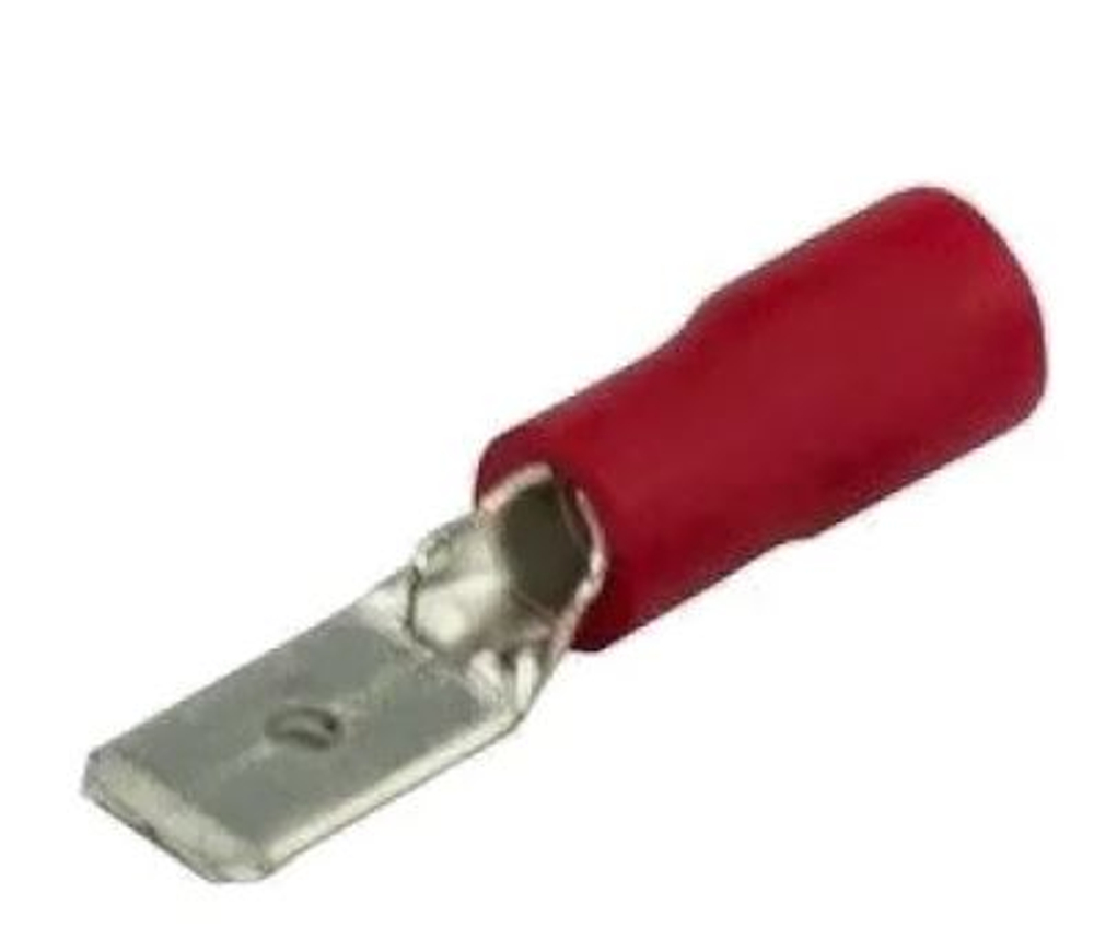 Клемма Папа 2108-09  4,8-(0,5-1,5 сеч пров) (уп100шт) 080312 REXANT с изоляцией