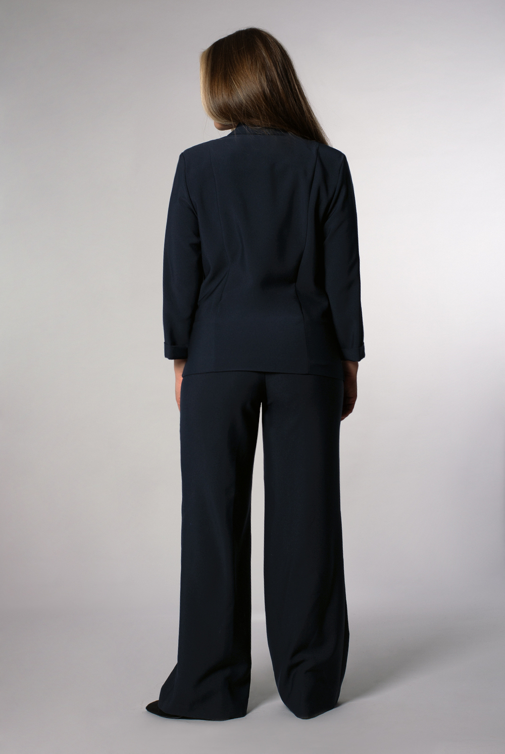 Жакет женский 3736зпб, Тёмно тёмно син #70ТТСи043736зпб