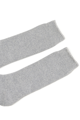 Носки махровые из хлопка Серый меланж