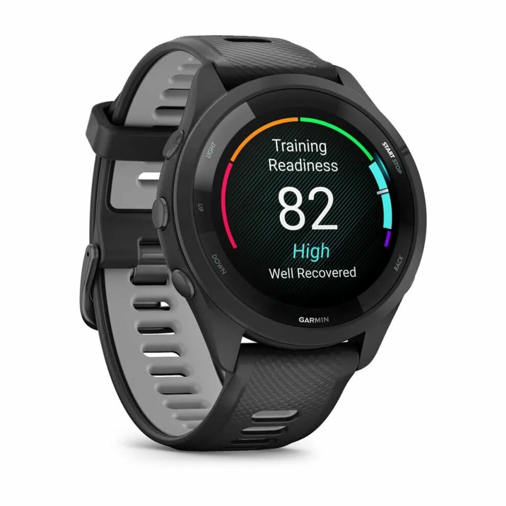 Смарт-часы GARMIN Forerunner 265 Amoled Черный корпус с черным ремешком (010-02810-10)