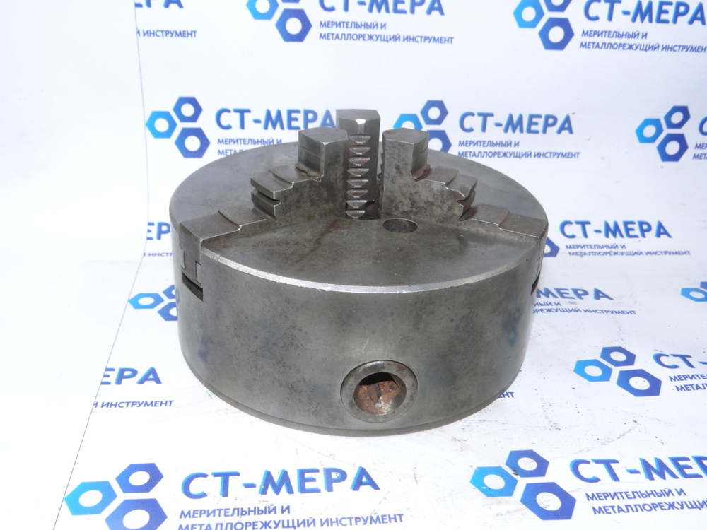 Патрон токарный 3-х кулачковый 160мм (арт. 25105)