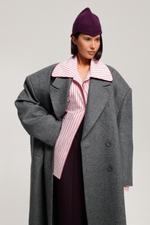 Пальто-пиджак макси