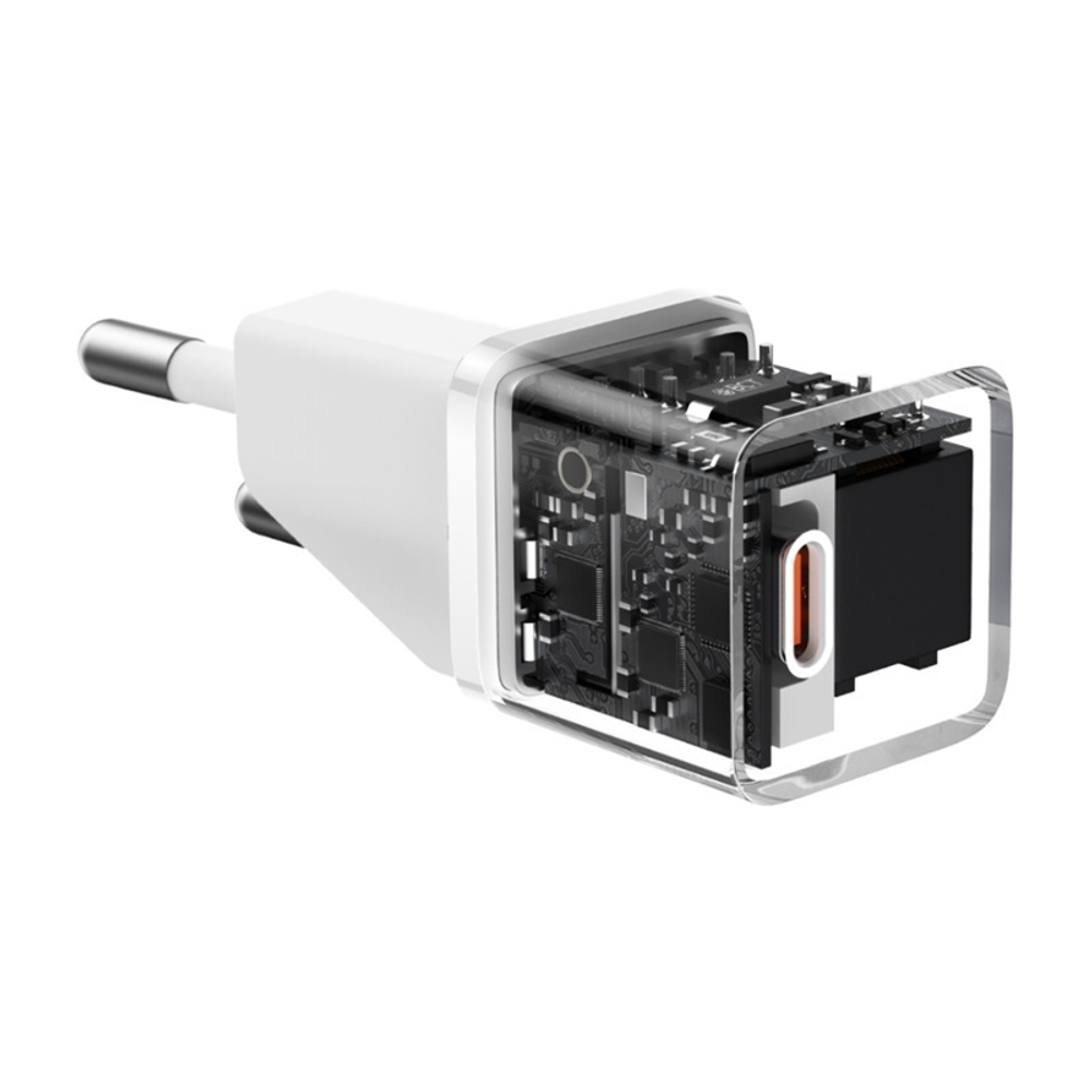 Зарядное устройство Baseus GaN5 Fast Charger (mini) 1C 20W - White
