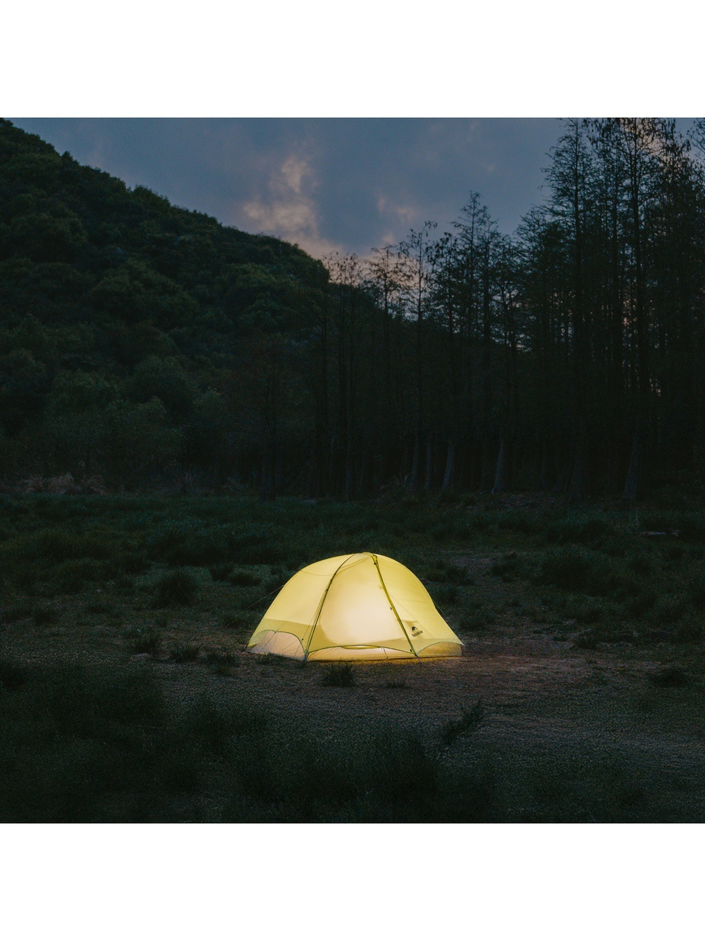 Палатка Naturehike Star Trails EXT Si 1-местная, алюминиевый каркас, сверхлегкая, желтая