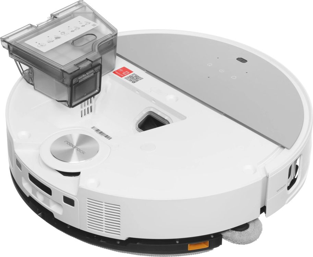 Робот-пылесос ROBOROCK S9 MaxV Ultra, 65Вт, белый/белый [s9mvu02-02]