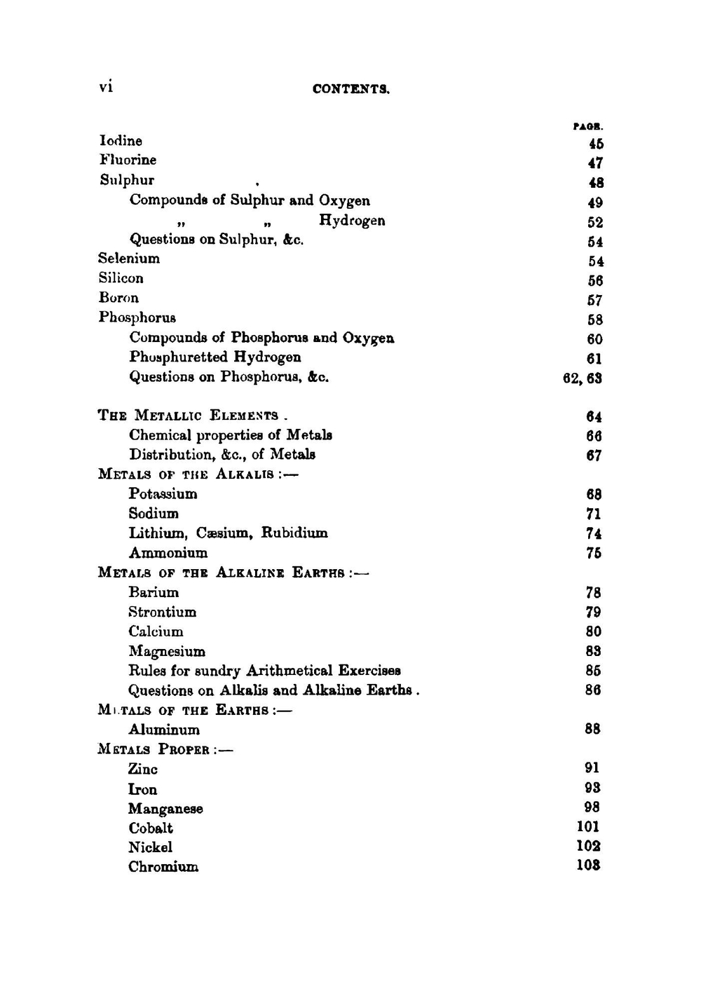 A Class-Book of Inorganic Chemistry with Tables of Chemical Analysis | David Morris