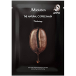 JMsolution Успокаивающая тканевая маска с экстрактом кофе The Natural Coffee Mask Calming