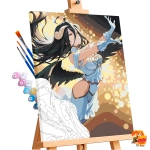 Картина по номерам Overlord Альбедо