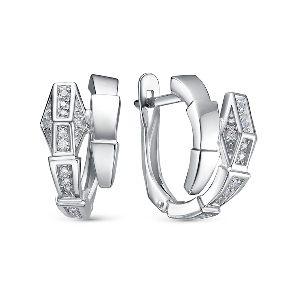 Серьги из серебра 925 пробы