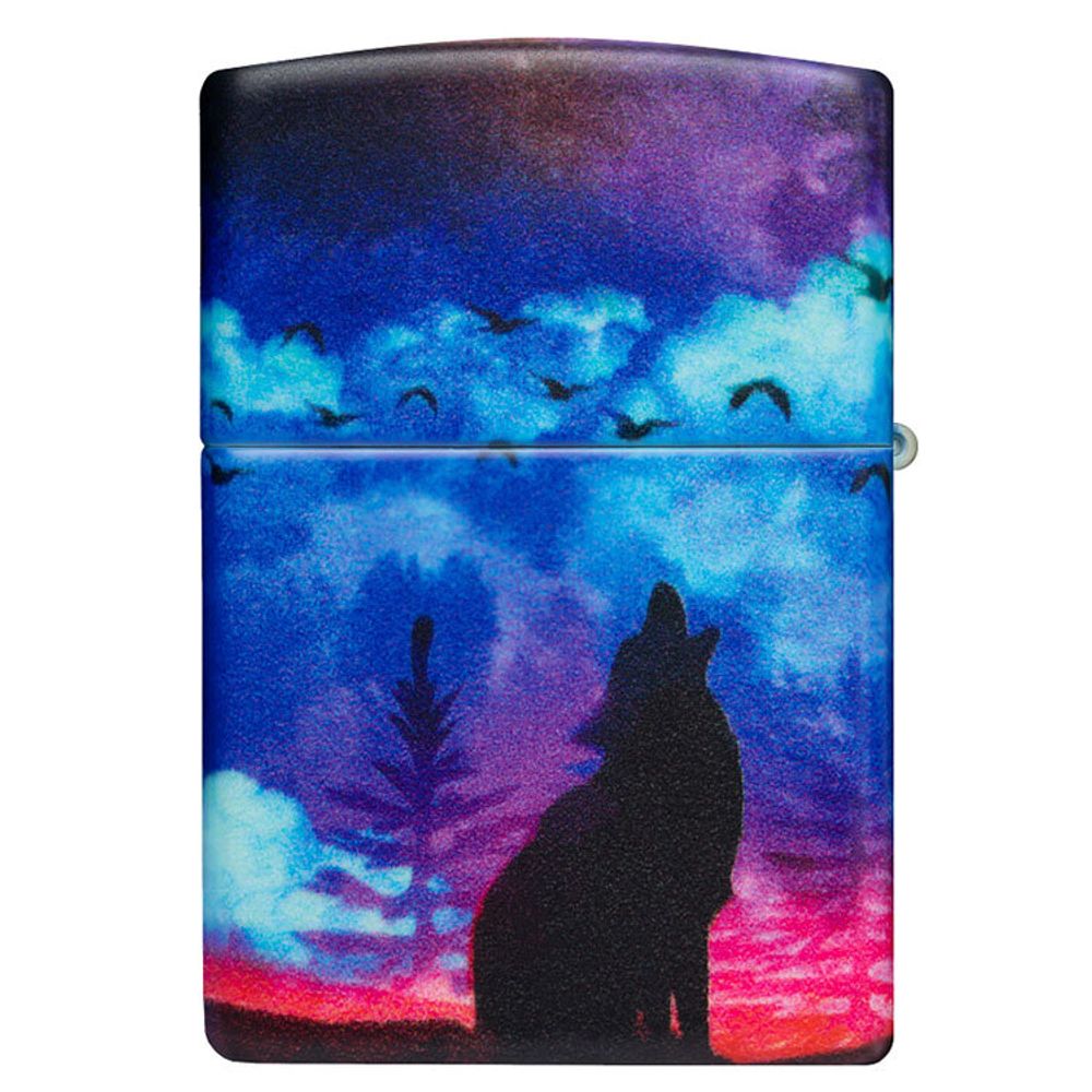 Зажигалка ZIPPO Wolf Design с покрытием 540 Matte (49683) 2