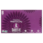 Mamma Chia, Organic Chia Squeeze, Vitality Snack, ежевика, 8 порций, 99 г (3,5 унции)