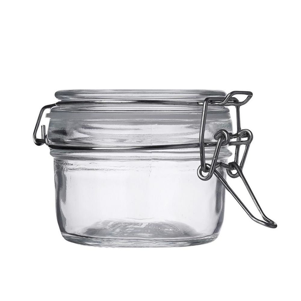 Банка для подачи и хранения 135 мл стекло с крышкой и бугельным замком d 7,7 см h6,7 см P.L.