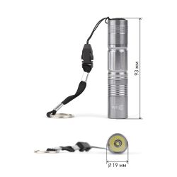 Светодиодный фонарь ЭРА SDB1 ручной на батарейках туристический карманный | Универсальные  фонари