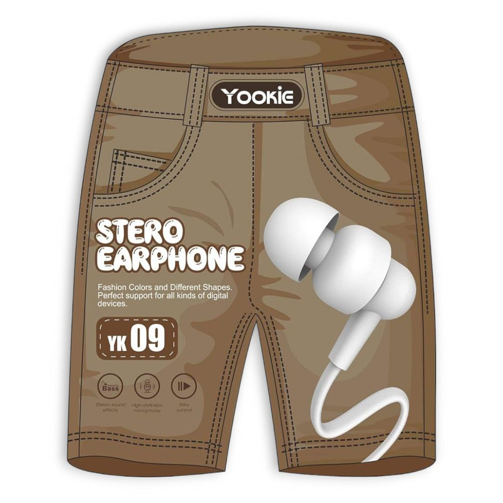 Наушники  Yookie YK05 - 3.5mm