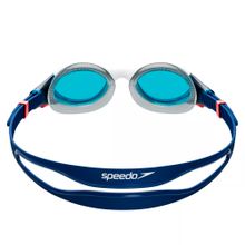 Очки для плав. SPEEDO Biofuse 2.0, 8-00233214502, СИНИЕ линзы, белая оправа