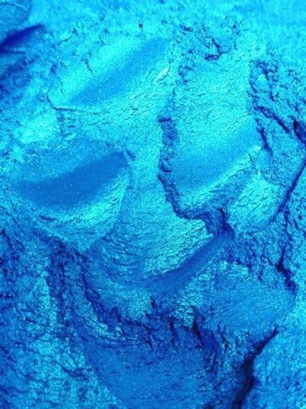 Премиум пигмент 8933 - Голубой (с золотым и зелёным) - универсальный