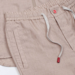 Льняной костюм Kiton