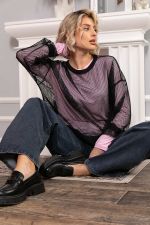 Свитшот Джокер (черно-розовая) Б14712-5М LT Collection