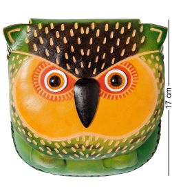 GAEM Art BL-03/1 Сумочка кожаная «Сова»