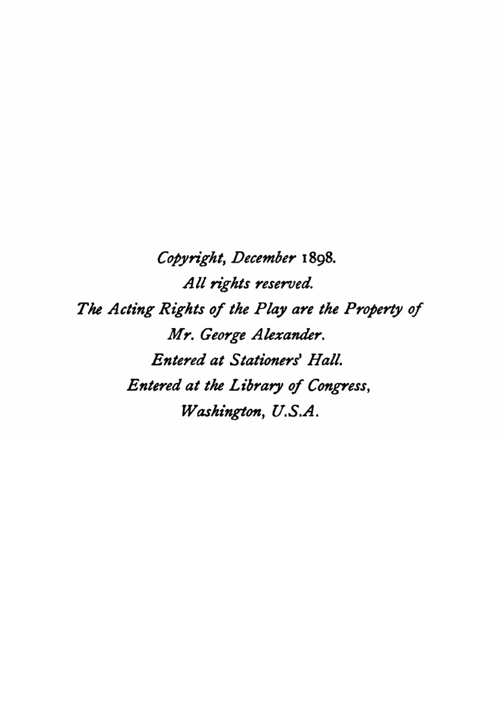 The importance of being Earnest. a trivial comedy for serious people | Oscar Wilde