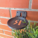 Настенный кронштейн-полка для Яндекс станций (Алиса) МИНИ 3, серый, 3D печать, для модели YNDX-00027