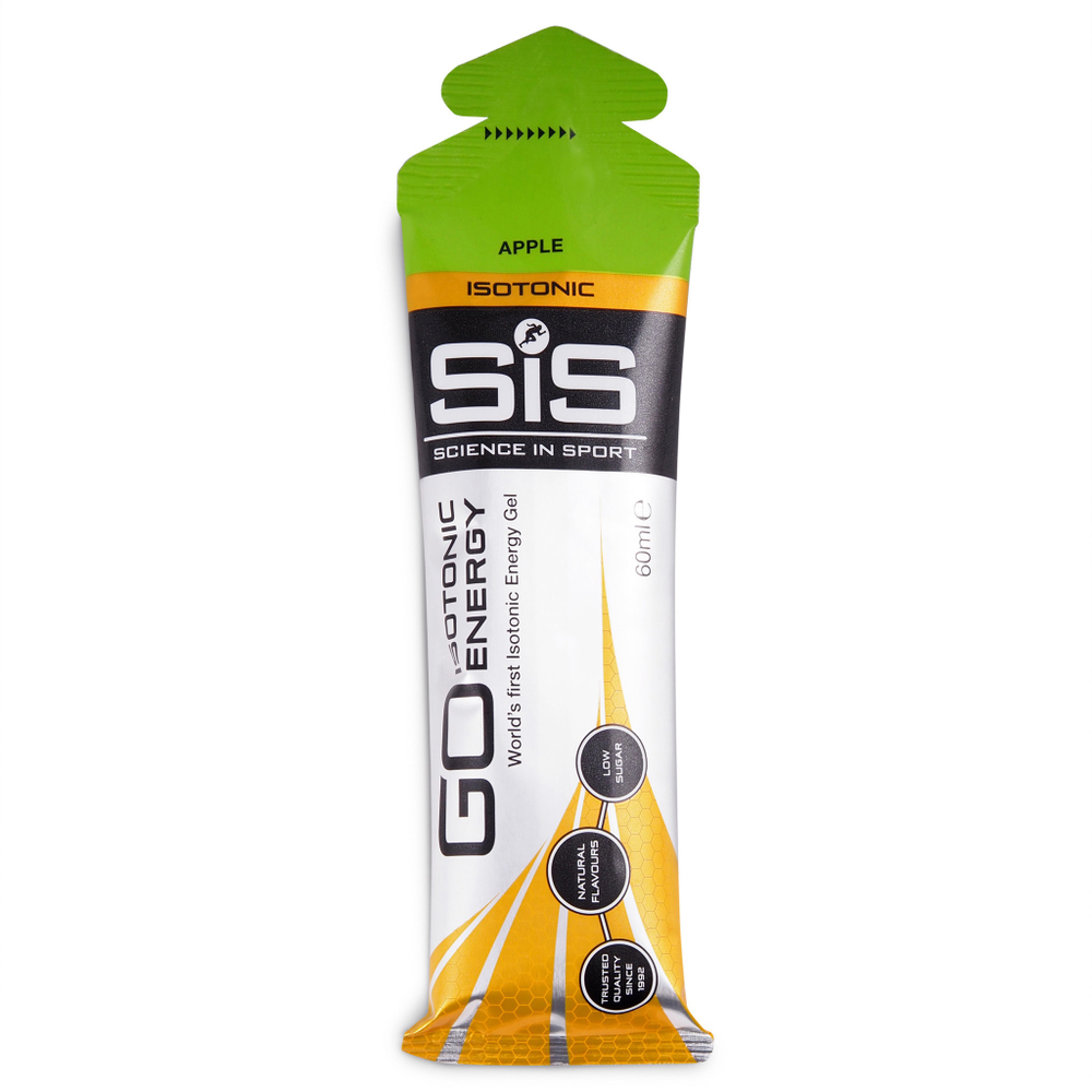 Гель энергетический SIS Go Isotonic Gel, Яблоко, 60мл 4шт