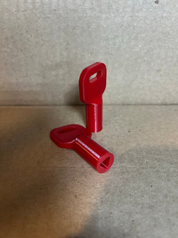 Ключ разблокировки для ворот CAME DoorHan GROW трёхгранный 2 шт. 119RIY077S 119RIY077