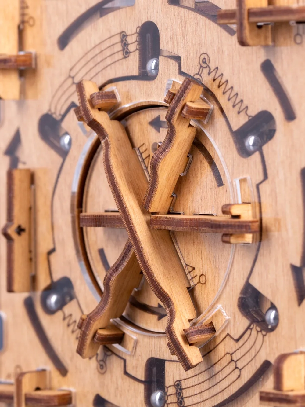 Деревянная головоломка "Квестбокс:Кембриджский лабиринт"