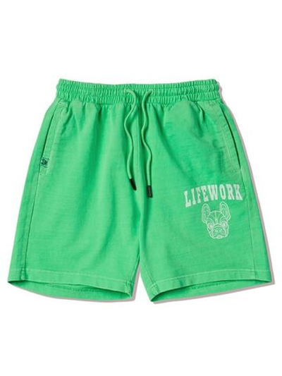 Пигментные шорты с логотипом университета