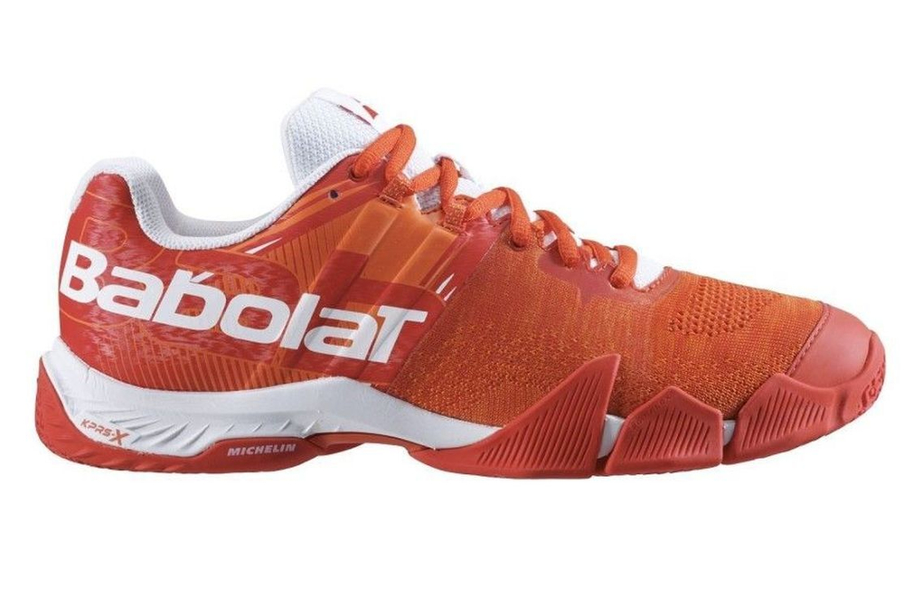 Мужские кроссовки для Падел Babolat Movea - tomato red/white