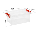 Контейнер для хранения прямоугольный 25л 484х320х240мм М2867