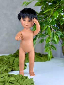 Кукла для девочки виниловая 34см Марио без одежды (022333W)