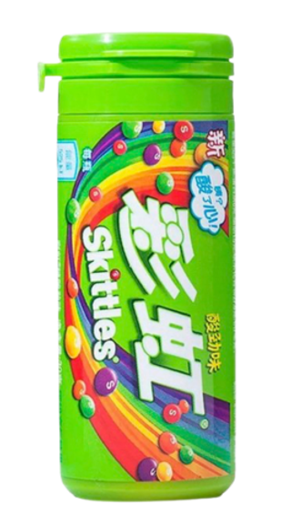 Драже Skittles Sour (Зеленая банка)