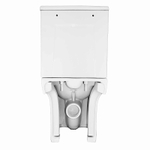 Унитаз-компакт Azario Alba 620х405х805 напольный, безободковый, с сиденьем микролифт (AZ-8323)