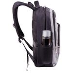 Рюкзак Berlingo City "Strict grey" 42*29*17см, 2 отделения, 3 кармана, отделение для ноутбука, USB разъем, эргономическая спинка