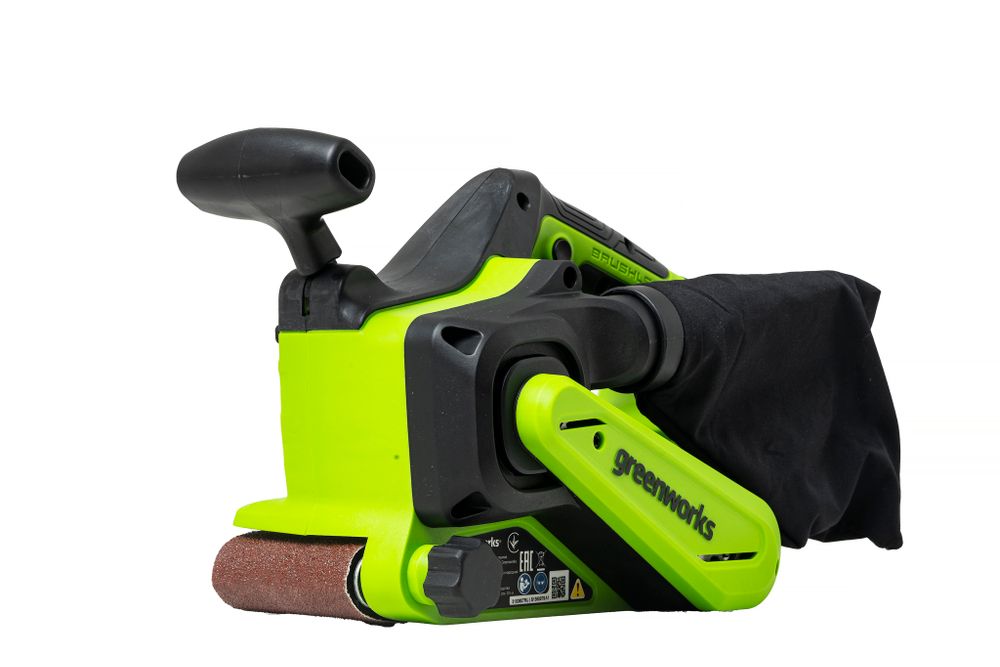 Аккумуляторная ленточная шлифовальная машина Greenworks G24BS,3100607, 24v, без АКБ и ЗУ