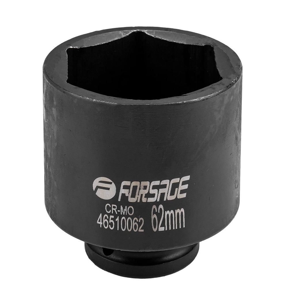 Головка ударная глубокая 62мм (6гр.) 3/4'' Forsage F-46510062