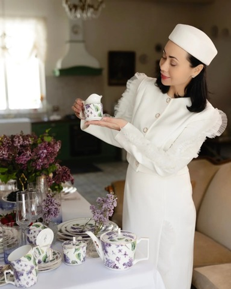 Сахарница First Lady Сирень Победы