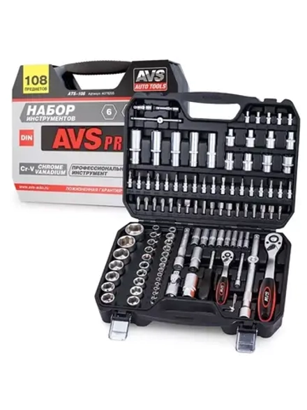 Набор инструментов для автомобиля профессиональный 108 пр