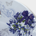 Салатник Доляна «Лаванда», 600 мл, 18×5 см, стекло