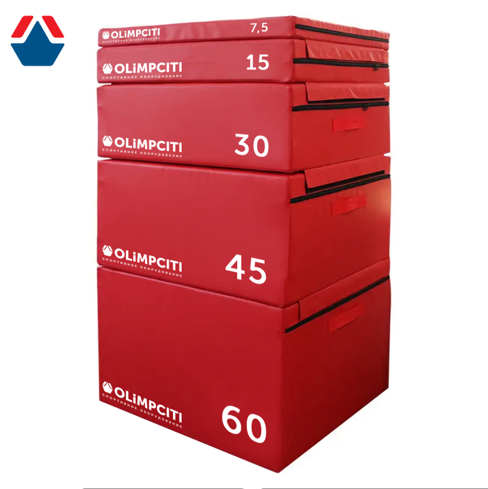 Штабелируемый комплект Plyo Box 7,5 см/15 см/30 см/45 см/60 см